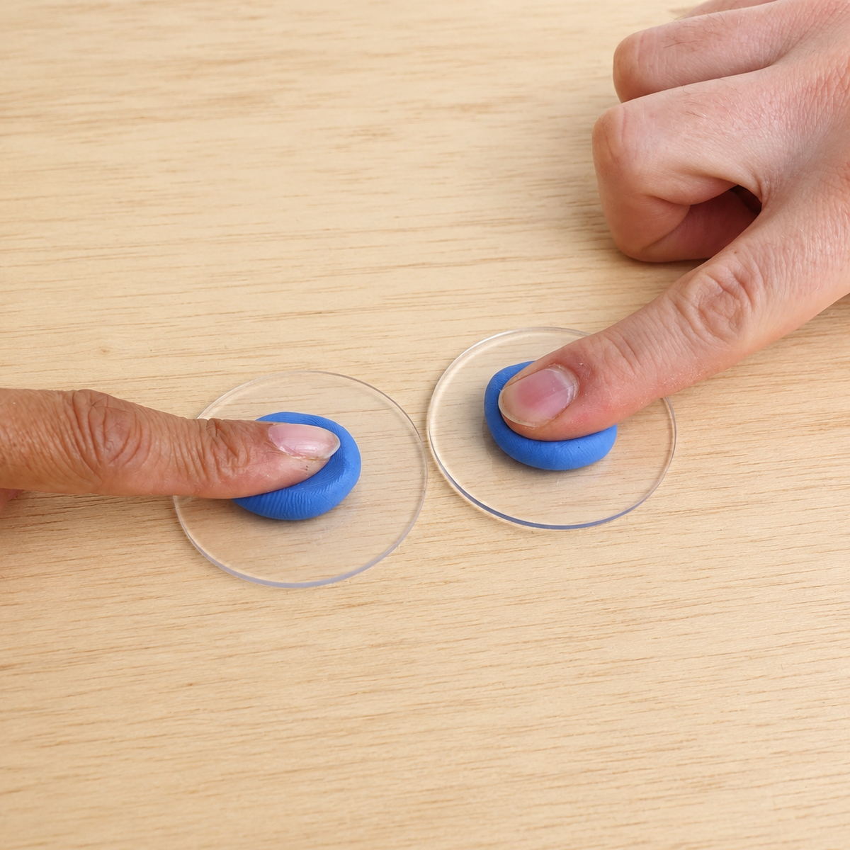 Fingerabdrücke mit Abdruck Masse